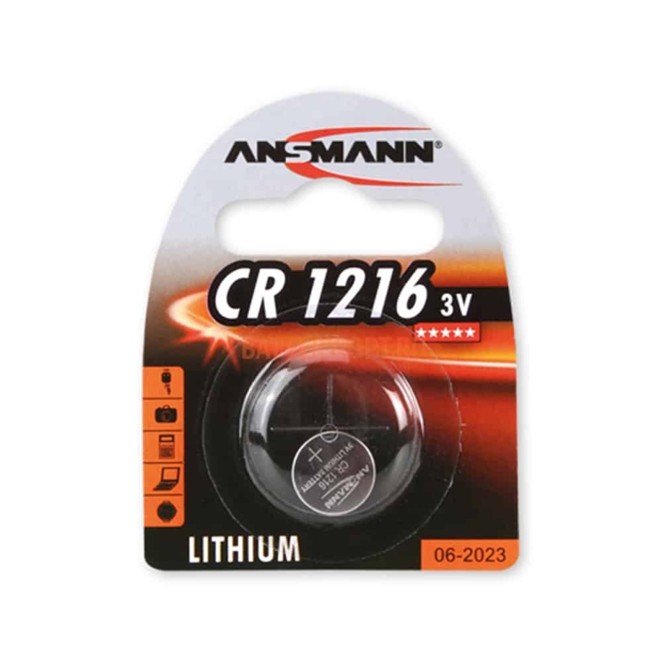 Элемент питания Ansmann CR1216 BL-1 (10)(360)