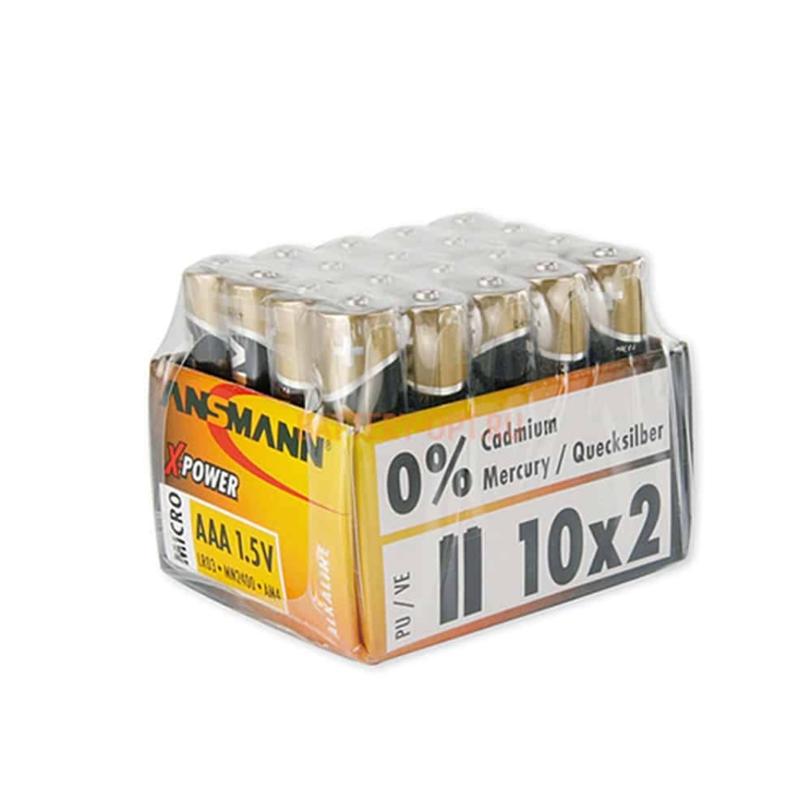 Элемент питания Ansmann x-power LR03 SR-2 (20)(100)