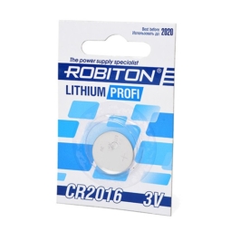 Батарейка Robiton profi CR2016 BL-1 (40)(1800)