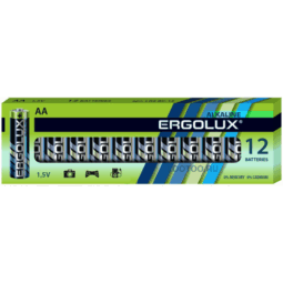 Ergolux LR6 12box – щелочная батарейка