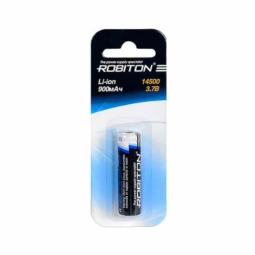 Аккумулятор Robiton ICR14500 (AA) 3,7V 900mAh Li-ion с защ. BL1 (75)(225)