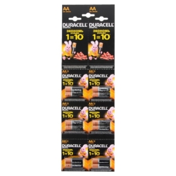 Батарейка Duracell LR6 (MN1500) BL2*6 отрывной (120)