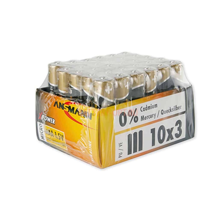 Элемент питания Ansmann x-power LR03 SR-3 (30)(300)