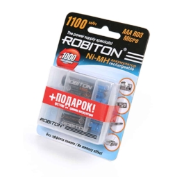 АККУМУЛЯТОР ROBITON R03 1100MAH NI-MH BL-4 +BOX