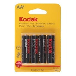 Батарейка Kodak R06 BL4 (80)(400) [KAAHZ-4]