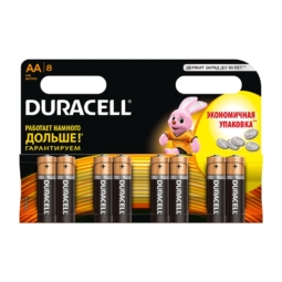 Батарейка Duracell LR6 (MN1500) BL8 (96)