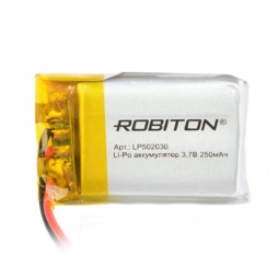 Аккумулятор Robiton LP502030 250mAh 3,7V Li-Po (1)(250)
