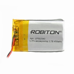 Аккумулятор Robiton LP502540 450mAh 3,7V Li-Po (1)(250)