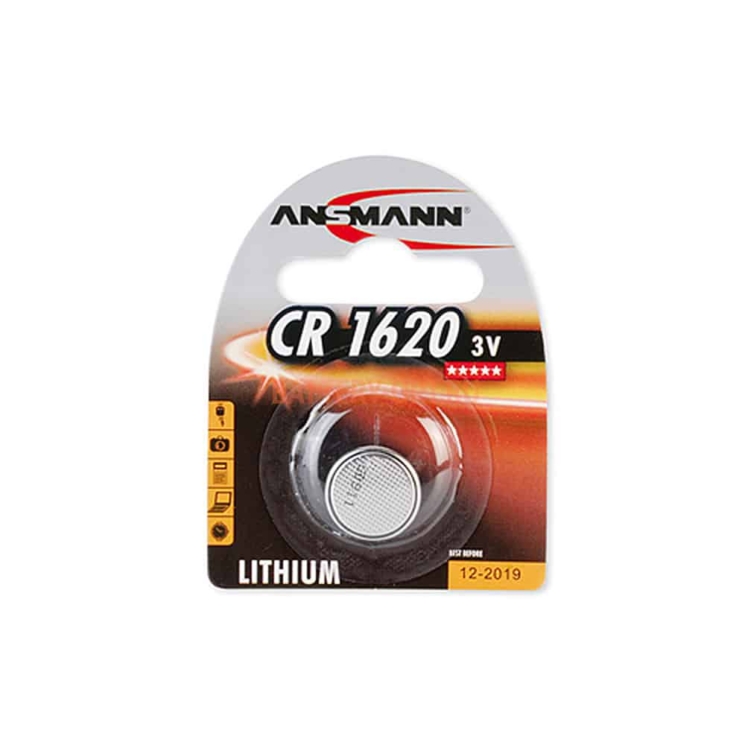 ЭЛЕМЕНТ ПИТАНИЯ ANSMANN CR1620 BL-1 (10)(360)