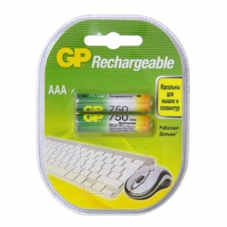 Аккумулятор GP R03 750mAh Пластик BL2 (20)(200)
