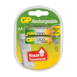 Аккумулятор GP R06 1300mAh Пластик BL2 (20)(200)