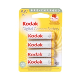 Пальчиковая аккумуляторная батарейка Kodak AA 2100 mAh 1.2V Ni-Mh PreCharged Digital Camera Battery