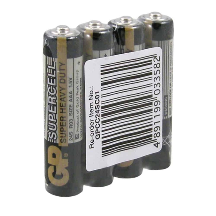 GP R03 (24S) б/б (4)(40)(200)(1000) Элем.электропитания