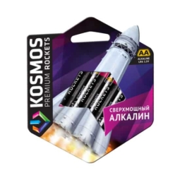 Батарейка Космос premium rockets LR6 BL4 (48)(576)