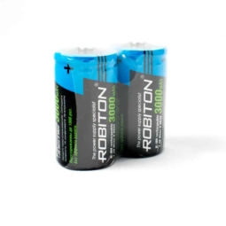 Аккумулятор предзаряженный Robiton RTU R20 3000mAh Ni-MH SR-2 (10)(120)