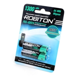 Аккумулятор Robiton R6 1300mAh Ni-MH BL2 (50)(200)