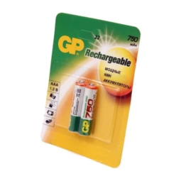 Аккумулятор GP R03 (750mAh) (Картон) (28)(224)