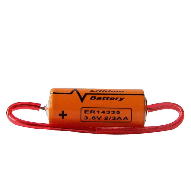 Элемент питания Minamoto ER-14335 (2/3АА) 3.6В с аксиальными выводами (1)(38)