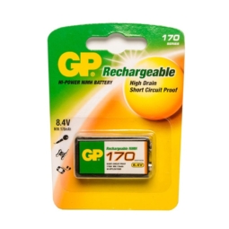 Аккумулятор GP 17R8H 170mAh крона BC1 (10)(100)