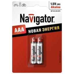 Navigator LR03 2BL (20)(100) Элем.электропитания