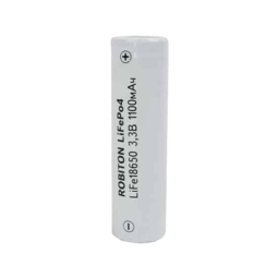 Аккумулятор Robiton 18650 1100mAh 3.2V LiFePO4 PB1 (100)(400)