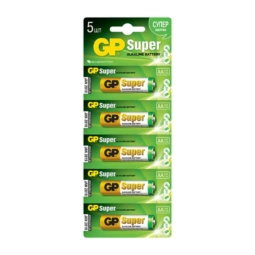Батарейка GP LR06 (15A) BL5 (60)(600)