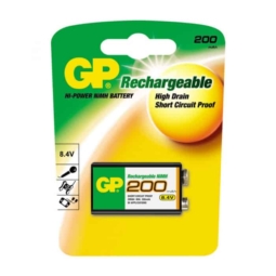 Аккумулятор GP 20R8H 200mAh крона BC1 (10)(100)