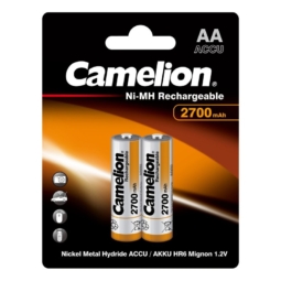 Аккумулятор Camelion R6 2700mAh Ni-Mh BL-2 (24)