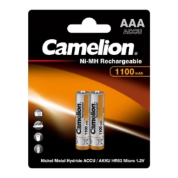 Аккумулятор Camelion R03 1100mAh Ni-Mh BL-2 (24)