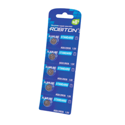 Батарейка Robiton G9 (0% Hg) BL5 (100)