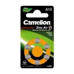 Camelion ZA13 BL-6 (AG5, R48, воздушно-цинковая, 1.4 V) (6)(60)(600)