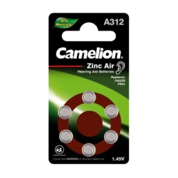 Camelion ZA312 BL-6 (AG3, R41 воздушно-цинковая, 1.4V) (6)(60)(600)