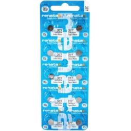 Батарейка Renata R377 (SR626SW, 1.55V, 30mAh, 6.8x2.6mm) BL10 (100)
