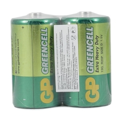 Батарейка GP R20 (13G, D) Greencell 1.5V SR2 (20)(200)