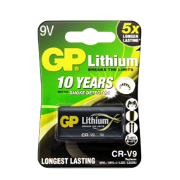 Батарейка GP 6FR61 (CR-V9, Крона, E) Lithium 9V (10)(450)