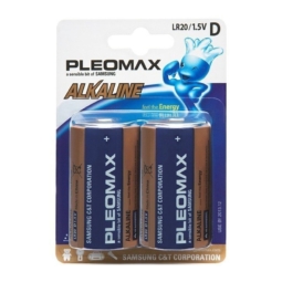 SAMSUNG Pleomax LR20 BL2 (20)(80) Элем.электропитания