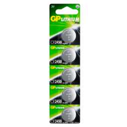 Батарейка GP CR2450 3V BL5 (100)(1000)