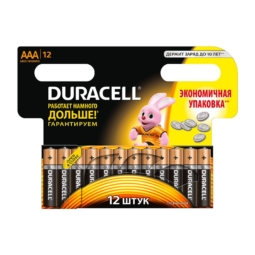 Батарейка Duracell LR03 (MN2400) BL12 (144)