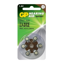 Батарейка GP ZA312 BC6 (60)(300)(3000)