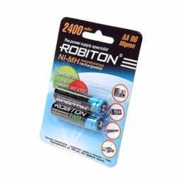 Аккумулятор предзаряженный Robiton RTU R6 2400mAh Ni-MH BL2 (50)(200)