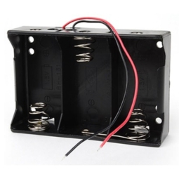 Батарейный отсек Robiton Bh3xDс двумя проводами