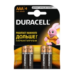 Батарейка Duracell LR03 (MN2400) BL4 (40)
