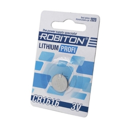 Батарейка Robiton profi CR1616 BL1 (40)(1800)