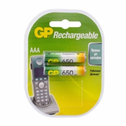 Аккумулятор GP R03 650mAh Пластик BL2 (20)(200)