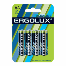 Ergolux LR6 BL-4 (40)(720) Элем.электропитания