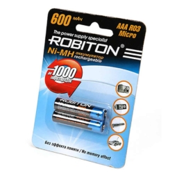 ROBITON R03 600MAH NI-MH BL-2