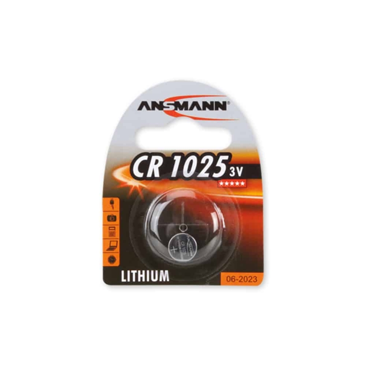 Элемент питания Ansmann CR1025 BL-1 (10)(100)(1000)