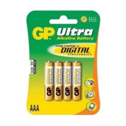 Батарейка GP LR03 (24A) Ultra BL4 (40)(320)