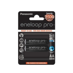 Аккумулятор Panasonic eneloop pro R6 2500mAh Ni-Mh BL2 (16)(192)