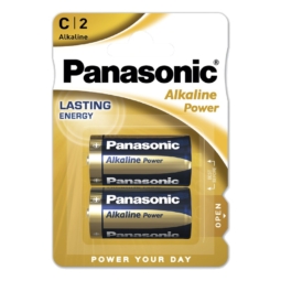 Батарейка Panasonic LR14 alkaline power BL-2 (24)(120)